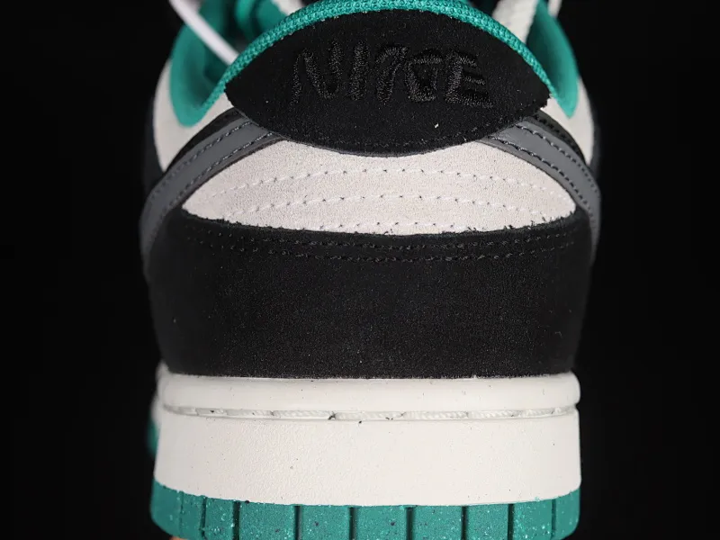 All categories Nk SB Dunk series Nk SB Dunk Low low-top sneakers Nk SB Dunk Low "85" black and gray double hook strap black and green SB low-top sports and leisure sneakers DO9457-133